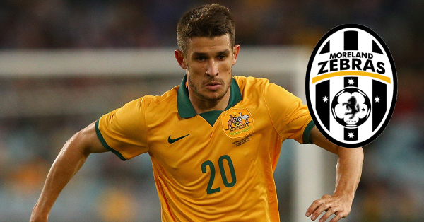 Dario Vidosic signs with Moreland Zebras