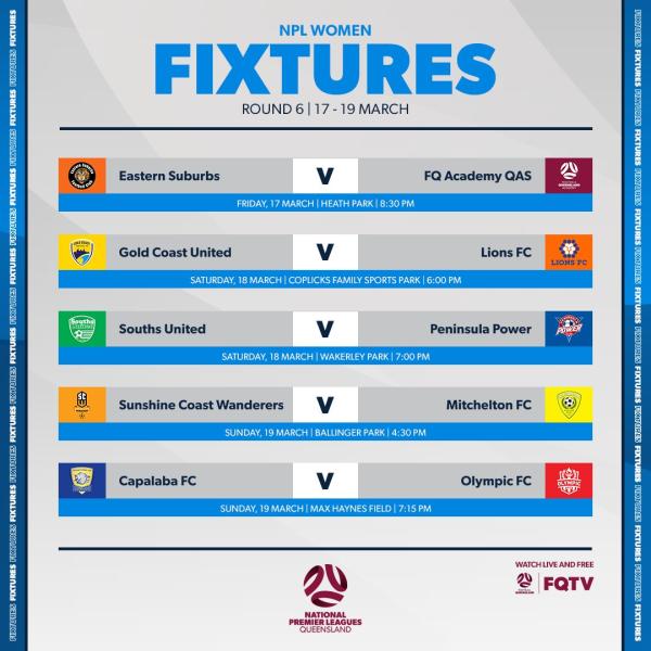 npl qld women round 6
