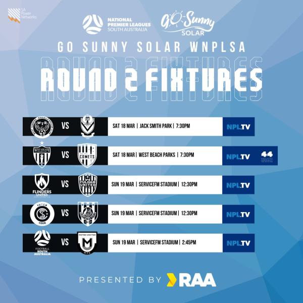 wnplsa round 2 fixtures