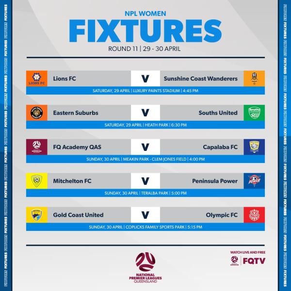 npl qld women round 11 preview fixtures