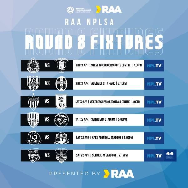 nplsa round 8 fixtures