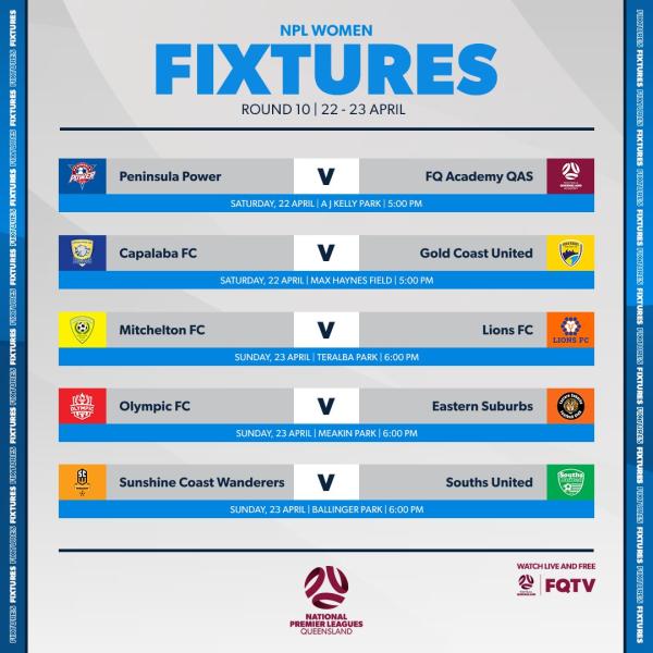 npl qld round 10 women