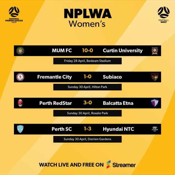 nplwa women round 5