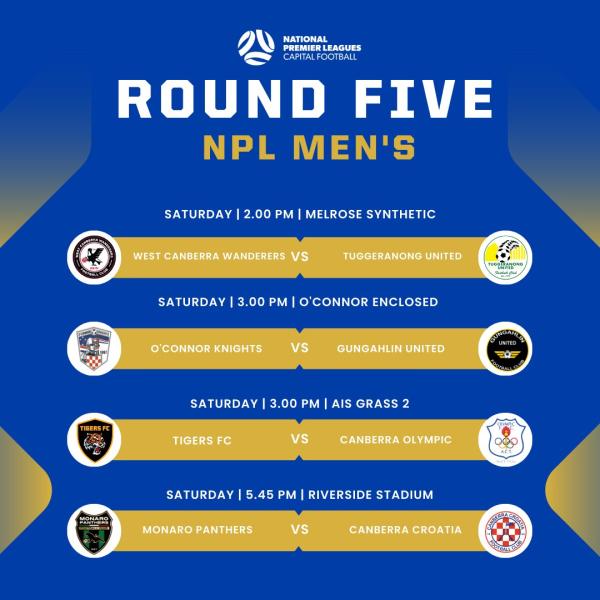 capital football round 5 men