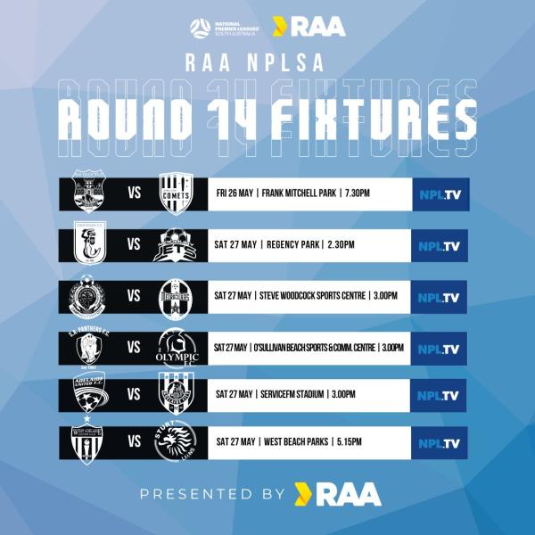 nplsa men round 14 fixtures