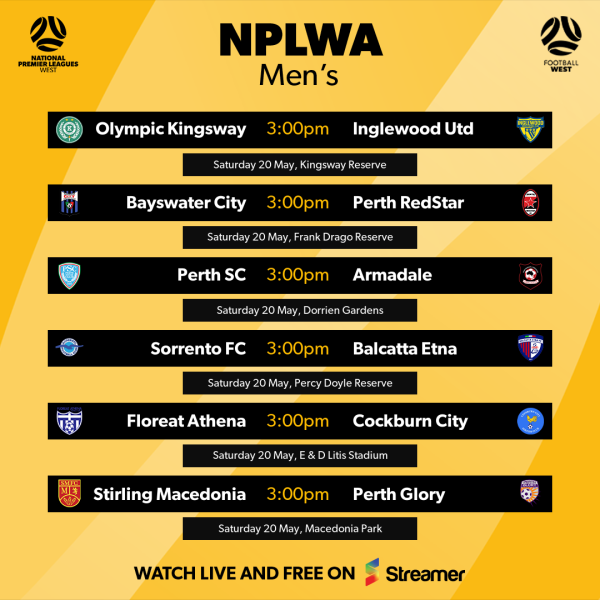 nplwa men round 9 fixtures