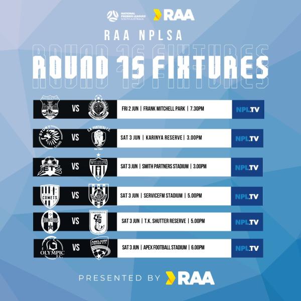 nplsa round 15 mens fixtures