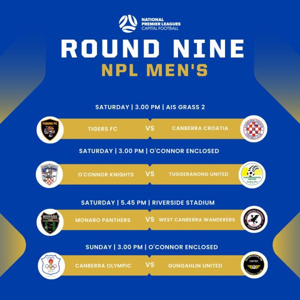 npl round 9 capital men fixtures