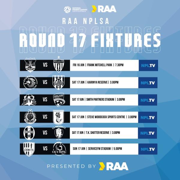 nplsa men round 17 fixtures