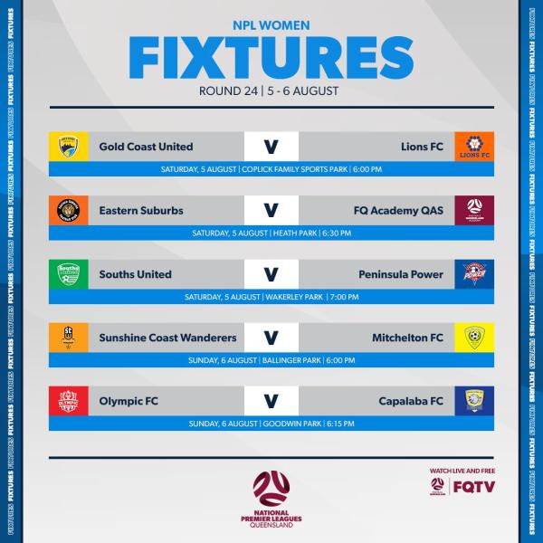 npl qld round 20 women