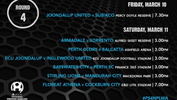 PS4 NPL WA Round 4 Preview