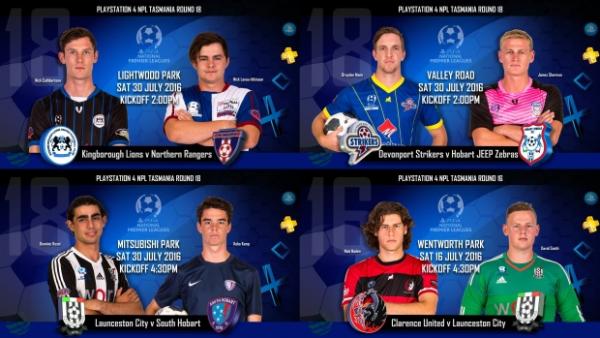 PS4 NPL Tasmania Round 18 Preview