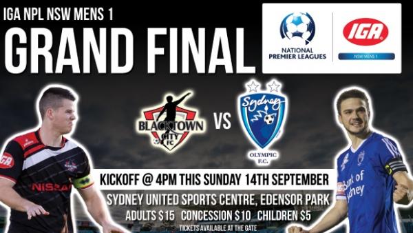 Blacktown City v Sydney Olympic