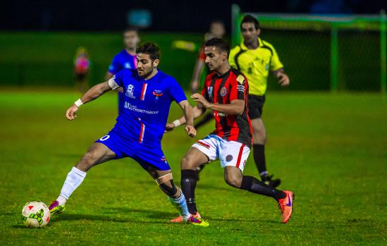 Rockdale City showed their class with a 4-0 win over Manly United at home. Image courtesy of Football NSW