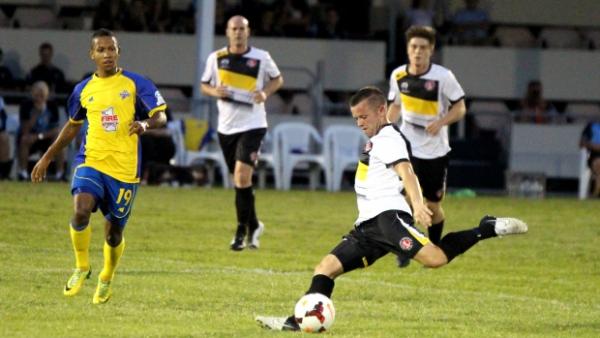 Redlands United’s Graham Fyfe was delighted with his team’s comeback against Brisbane Strikers.