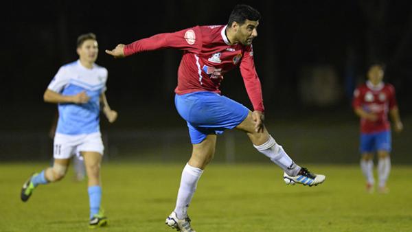 Bonnyrigg's Robbie Younis scored the decisive goal against Palm Beach.