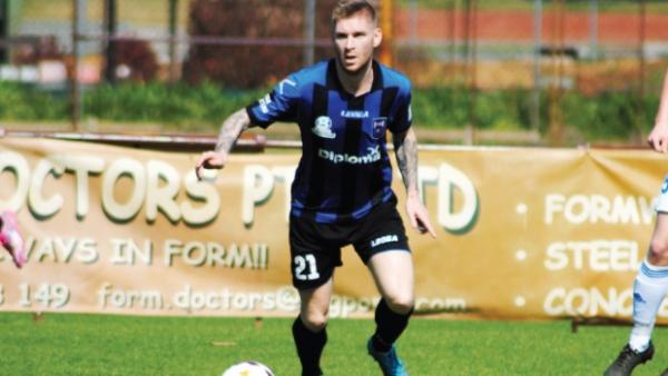 David Heagney was just one of a host of Bayswater City players that proved hard to contain for Olympia FC