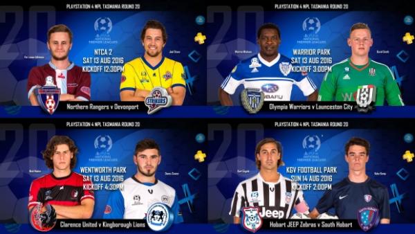 PS4 NPL Tasmania Round 20 Preview