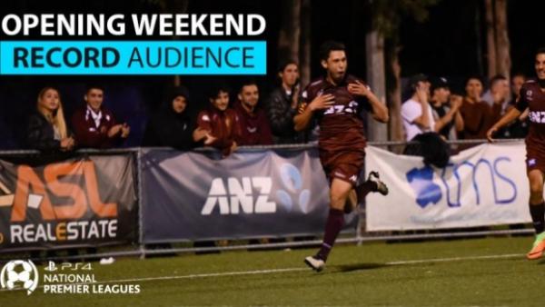The PS4 NPL Victoria match between Bulleen and South Melbourne attracted a huge audience.