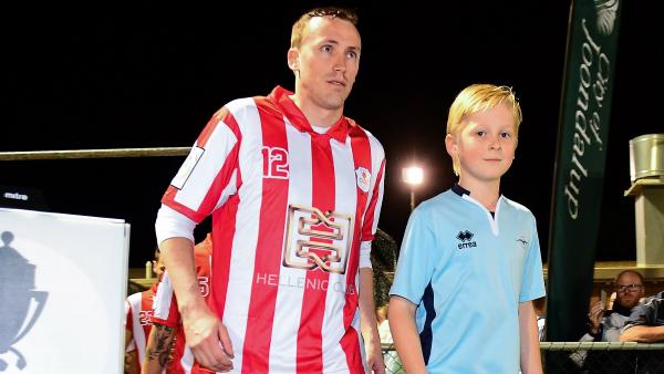 Canberra Olympic star Robbie Cattanach will be gearing up for the start of the PS4 NPL Finals Series.