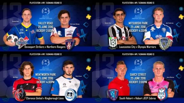 PS4 NPL Tasmania Round 13 Preview