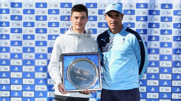 Kristian Trajceski won the inaugural PS4 Player Pathway Award.