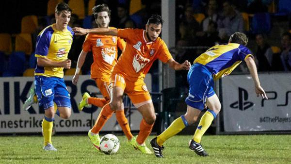 Brisbane Strikers claimed Perry Park bragging rights over Young Roar
