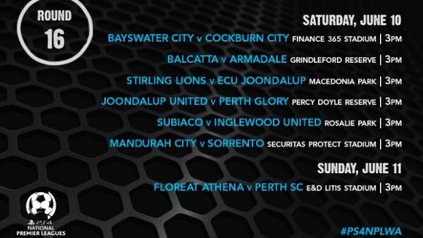 PS4 NPL WA Round 16 Preview