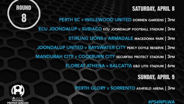 PS4 NPL WA Round 8 Preview