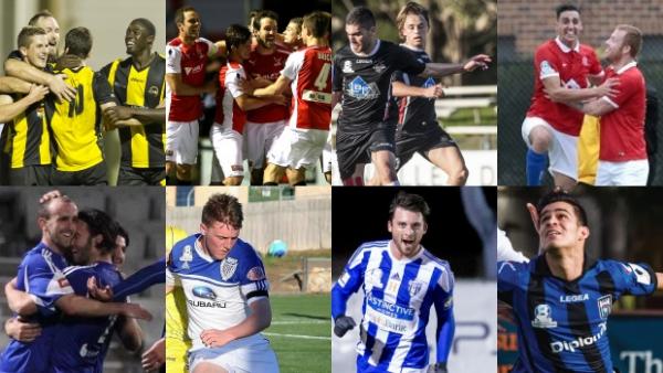 The eight clubs who will compete in the PlayStation 4 National Premier Leagues 2015 Finals Series.
