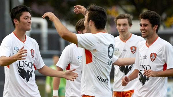 Young Roar moved to fourth with victory over Olympic. Image courtesy of Steven Gibson Photography/Brisbane Roar FC