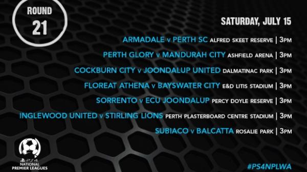 PS4 NPL WA Round 21 Preview
