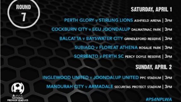 PS4 NPL WA Round 7 Preview
