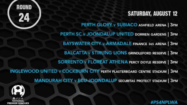 PS4 NPL WA Round 24 Preview