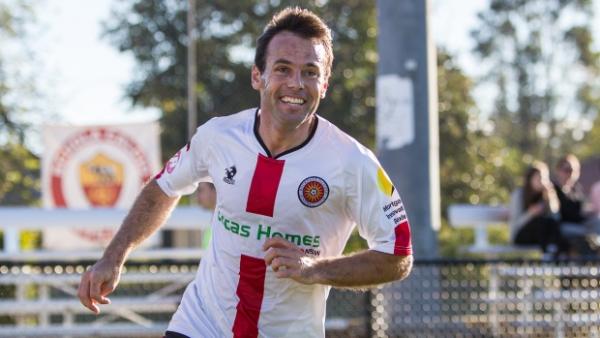 Paul Reid was all smiles after helping Rockdale City Suns beat Blacktown City.