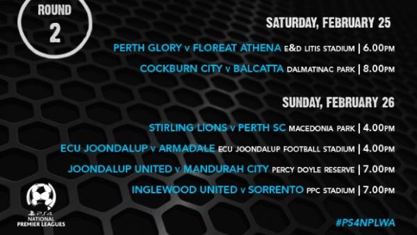 PS4 NPL WA Round 2 Preview