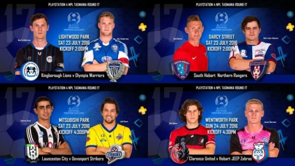 PS4 NPL Tasmania Round 17 Preview