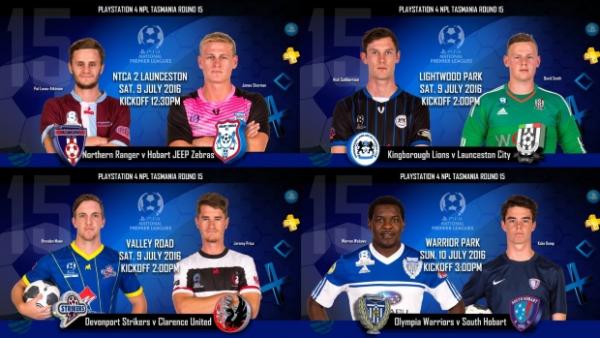 PS4 NPL Tasmania Round 15 Preview
