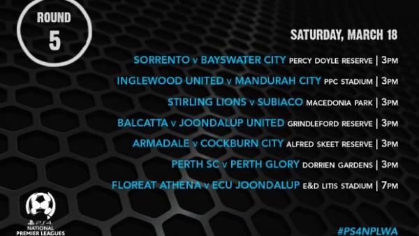 PS4 NPL WA Round 5