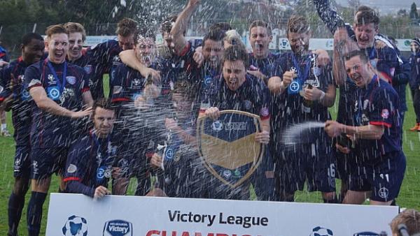 South Hobart celebrate going back-to-back after their big win over Devonport