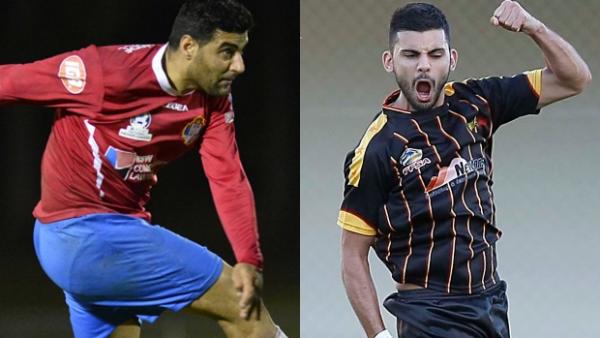 The result of the Grand Final could well be decided by these two; Bonnyrigg's Robbie Younis and MetroStars' Perry Mitris.