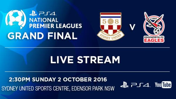 Sydney United 58 FC v Edgeworth Eagles LIVE stream