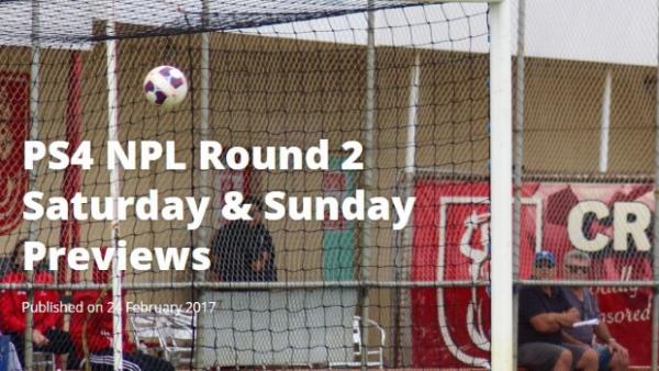 PS4 NPL SA Round 2 Preview