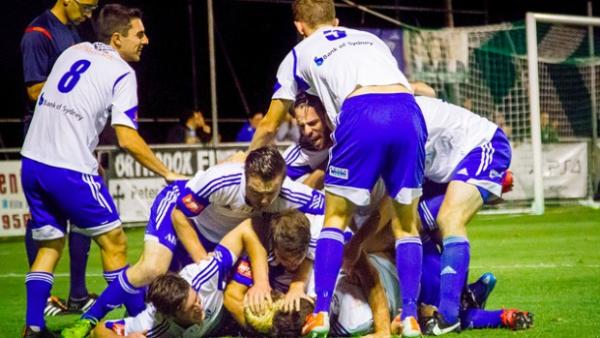 South Melbourne celebrate